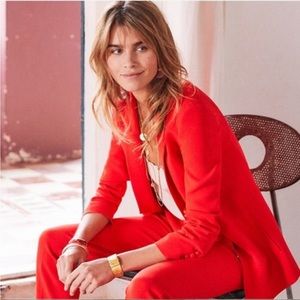 Sezane Sarina Blazer in Red size 38 (FR 6)